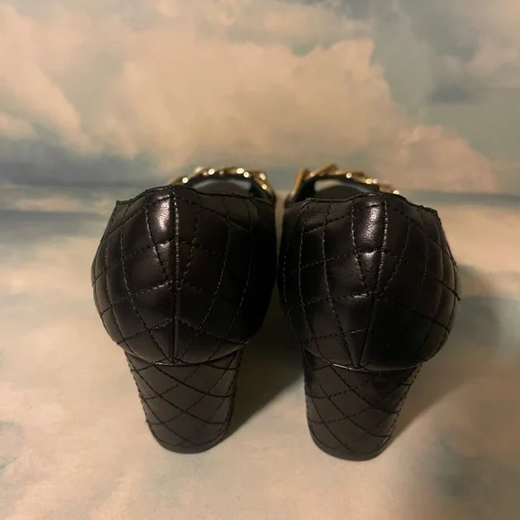 Chanel peep toe shoes 7.5 - Picture 5 of 10